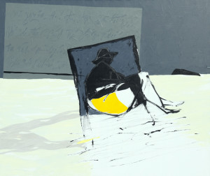 TAK MIJA CZAS akryl 110x130 cm. 2009 r.